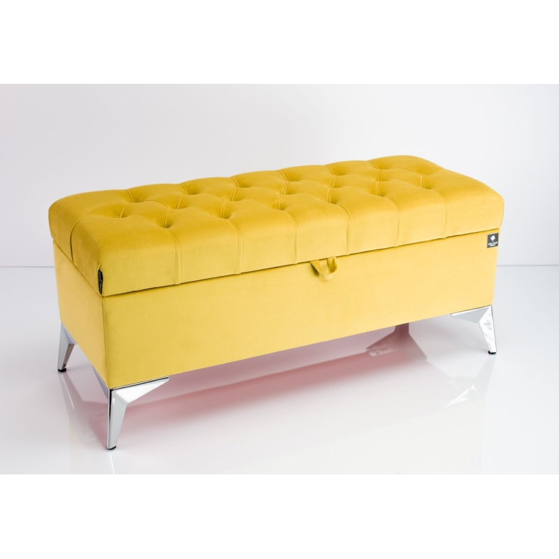 Tufted Storage Bench